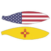 フルサイズバスケットボールとニューメキシコ州旗 バスケットボール (パネル)