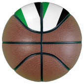 フルサイズバスケットボールとパレスチナ国旗 バスケットボール (右)