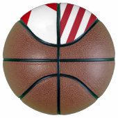 フルサイズバスケットボールとフロリダ州旗，アメリカ バスケットボール (右)