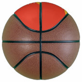 フルサイズバスケットボールとブータン国旗 バスケットボール (右)