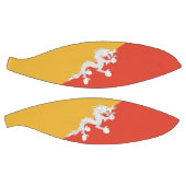 フルサイズバスケットボールとブータン国旗 バスケットボール (パネル)