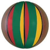 フルサイズバスケットボールとリトアニア国旗 バスケットボール (縦)