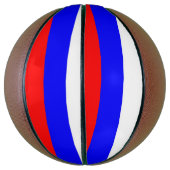 フルサイズバスケットボールとロシア国旗 バスケットボール (縦)