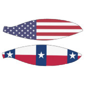 フルサイズバスケットボール国旗とテキサス州 バスケットボール (パネル)