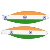 フルサイズバスケットボール（インド国旗） バスケットボール (パネル)