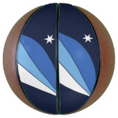 フルサイズバスケットボール(コロンビア州旗) バスケットボール (縦)