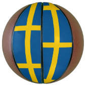 フルサイズバスケットボール（スウェーデン国旗） バスケットボール (縦)