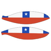 フルサイズバスケットボール（チリ国旗） バスケットボール (パネル)