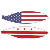 フルサイズバスケットボール（ワシントンDC州旗） バスケットボール (パネル)