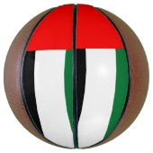 フルサイズバスケットボールUAE国旗 バスケットボール (縦)