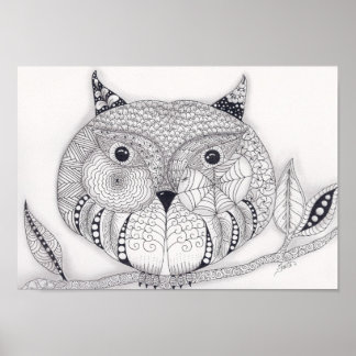 フルサイズワイズオールドフクロウ ポスター