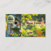 フルサービスガーデンデザインのメンテナンス 名刺 (正面)