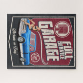 フルサービストラック車庫 ジグソーパズル (横)