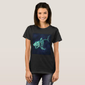 フルスケルシャークレンダー(青) Tシャツ (正面フル)