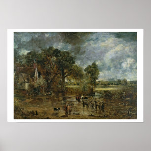 フルスケール勉強「The Hay Wain」、c.1821 ポスター