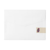 フルストリップ住所 シール，ビジネスラベル  ラップアラウンド宛名ラベル (裏面)