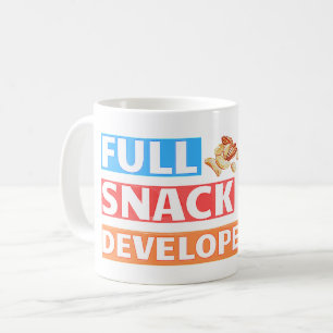 フルスナック開発者-開発者のPUN コーヒーマグカップ