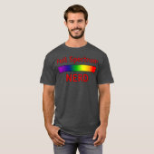 フルスペクトルなオタク面白い Tシャツ (正面フル)