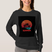 フルスリーブ夏デザイン Tシャツ (正面)