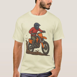 フルスロットルダートバイクパワー Tシャツ