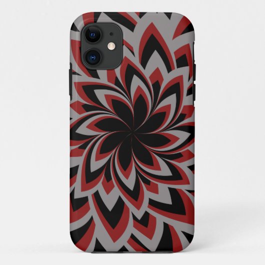 フルスワールフラワー Case-Mate iPhoneケース (裏面)