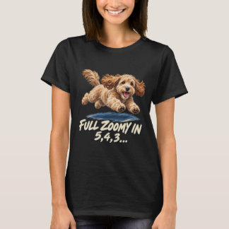フルズーミーイン543 面白いコッカプーTシャツ Tシャツ