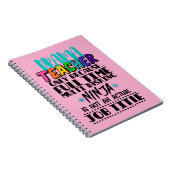 フルタイムのタスク処理しか行わないドラマ数々の先生 ノートブック (右側)