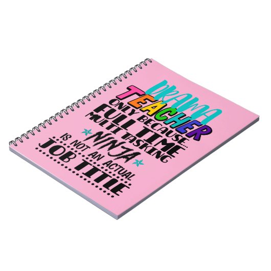 フルタイムのタスク処理しか行わないドラマ数々の先生 ノートブック (左側)