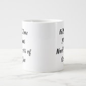 フルタイムのママはコーヒーのお母さんの日が必要 ジャンボコーヒーマグカップ (正面)