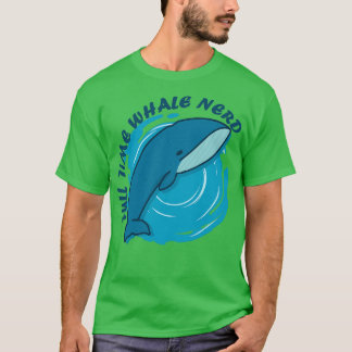 フルタイムクジラおたく Tシャツ