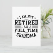フルタイム祖母 サンキューカード (スタンド正面)