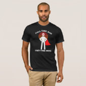 フルタイム・ダッド フルタイム・ヒーロー マスク付き Tシャツ (正面フル)