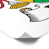 フルタド家紋 ポスター (角)