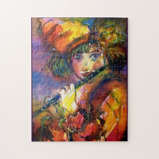 フルティストポートレート/ヴェネチアンマスカレード ジグソーパズル (縦)