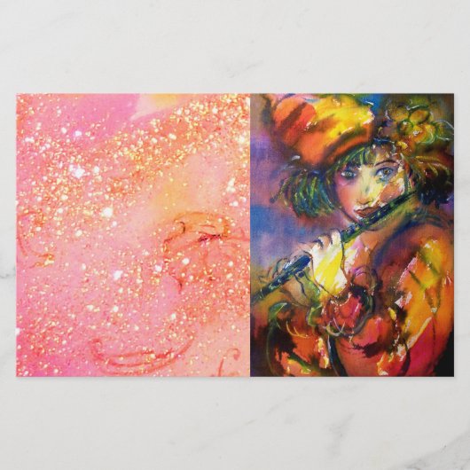 フルティストポートレート/ヴェネチアンマスカレード/ 便箋 (正面)