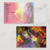 フルティストポートレート/ヴェネチアンマスカレード 名刺 (正面/裏面)