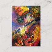 フルティストポートレート/ヴェネチアンマスカレード 名刺 (裏面)