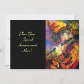 フルティストポートレート/ヴェネチアンマスカレード 案内状 (裏面)