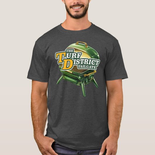 フルテールゲートロゴのダークカラーTシャツ Tシャツ (正面)