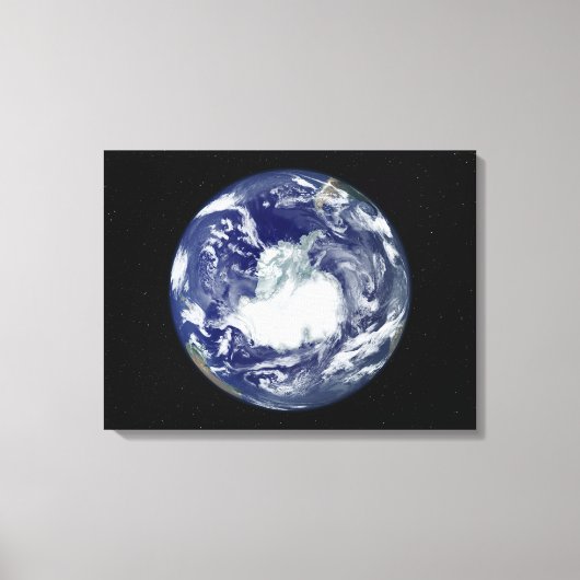 フルディスクイメージの完全点灯 キャンバスプリント (正面)