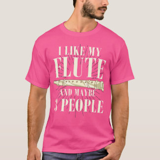 フルトクラシカルストミュージカル楽器おもしろいF Tシャツ