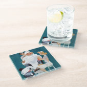 フルトリートメント ガラスコースター (アングル)