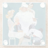 フルトリートメント ガラスコースター (裏面)