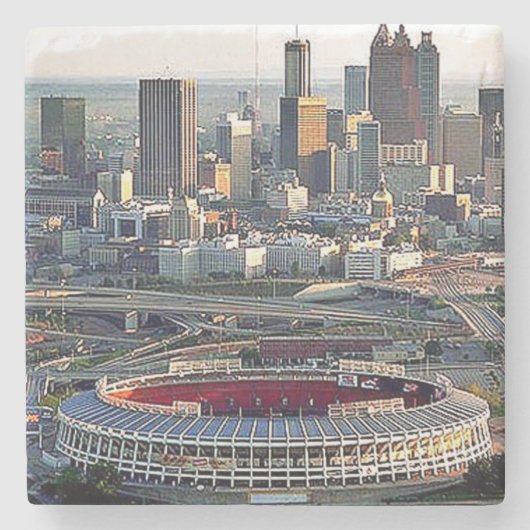 フルトンカウンティアトランタジョージアコースター ストーンコースター (正面)