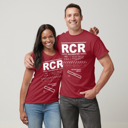 フルトンカウンティエアポートRCR Tシャツ (ユニセックス)
