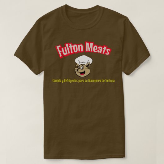フルトンミート Tシャツ (デザイン正面)