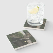 フルトン・ファイブ・チャールストン、SC。大理石コースター。 ストーンコースター (横)