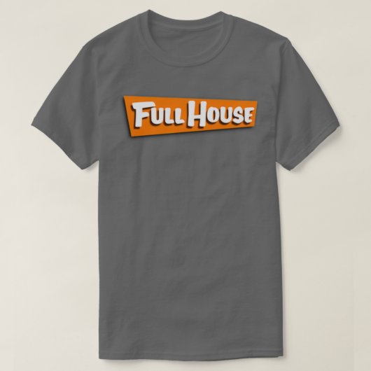 フルハウスタイトル Tシャツ (デザイン正面)