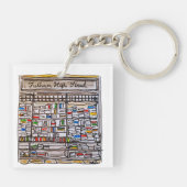 フルハムハイ通り書店 キーホルダー (裏面)