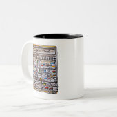 フルハムハイ通り書店 ツートーンマグカップ (正面左)